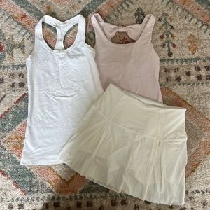 Lululemon Lost in Pace Pleated Skirt size 4